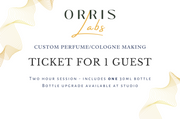 Toronto Studio October 11th, 2025 Perfume/Cologne Workshop Session For 1 Guest