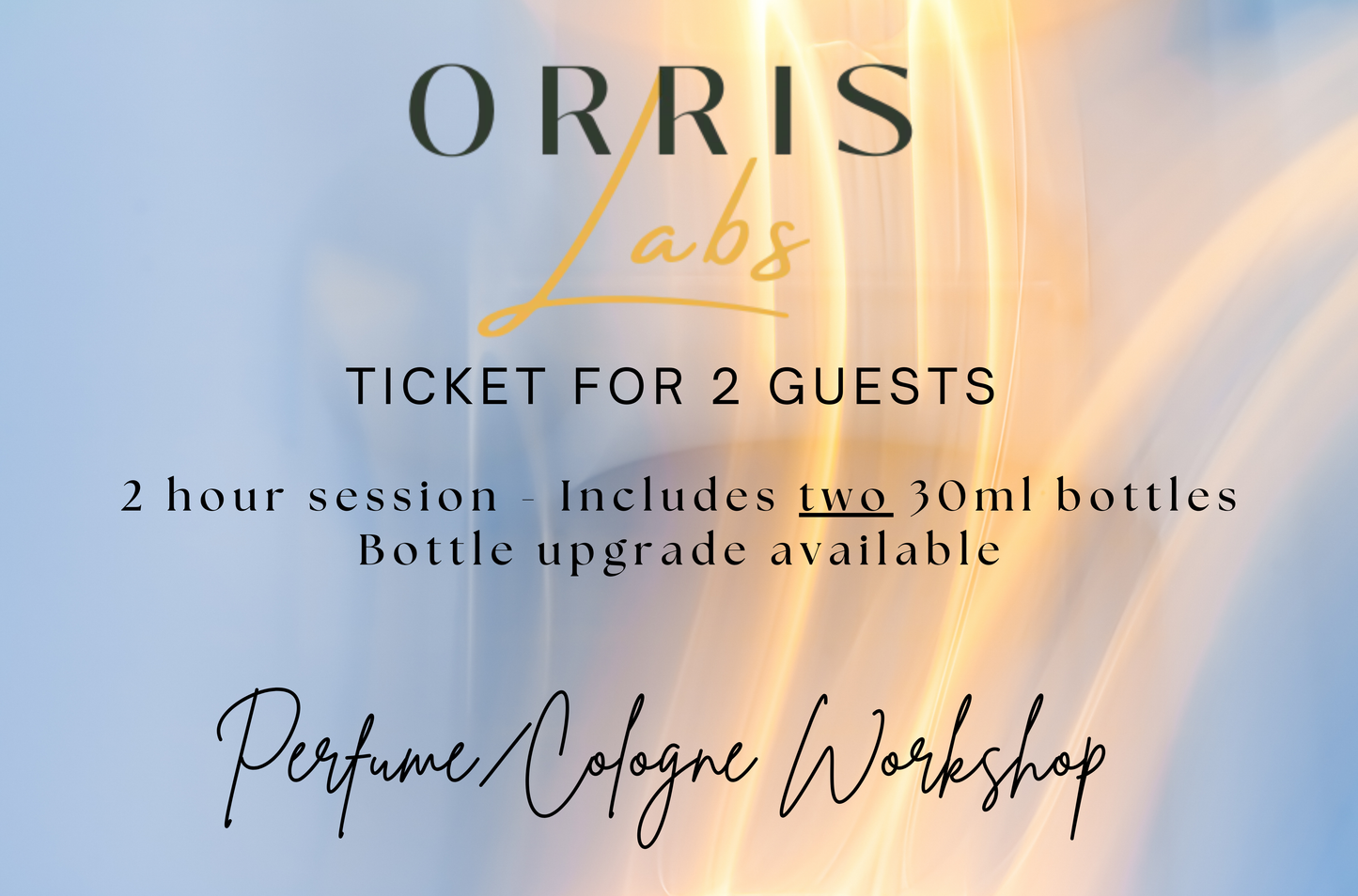 Mississauga Studio November 6th, 2024 Perfume/Cologne Workshop Session For 2 Guests